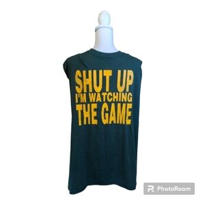 REDNECK CUT OFF PACKER SHIRT Great for Halloween Costume 💚💛